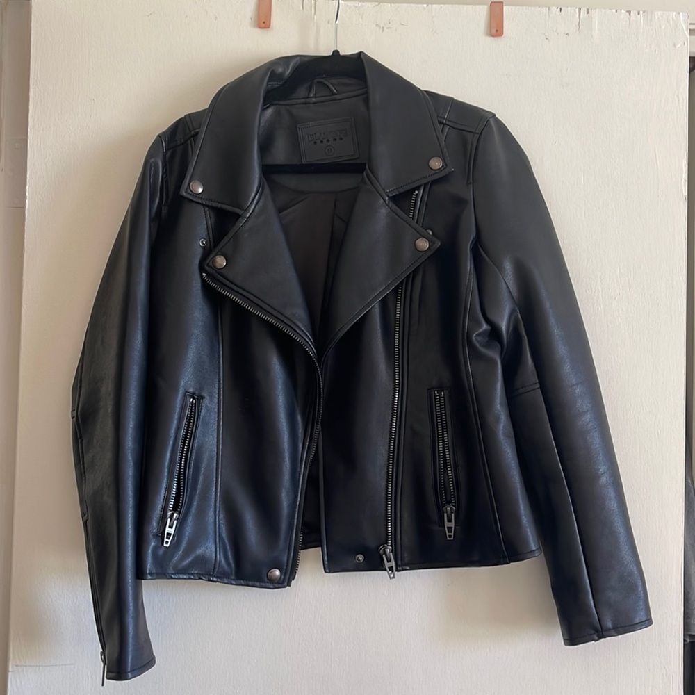 Blank NYC faux leather jacket